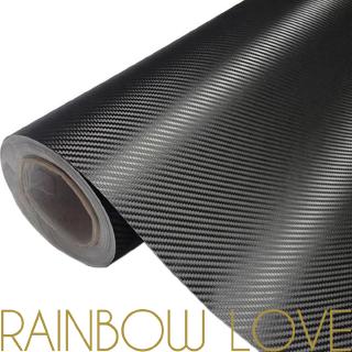 3D Carbon Fiber Adhesive Film Roll for Car/Motorcycle Decoration
