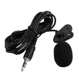Microfone Externo 3.5mm Com Clipe De Lapela E Microfone Para Smartphone, Pc, Laptop