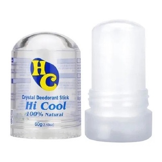 1 Pcs Desodorante Natural Pedra Sal Cristal 60g Unisex Hi Cool (1)