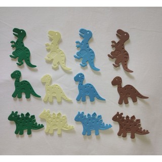 Dinossauros em Eva (12 unidades)