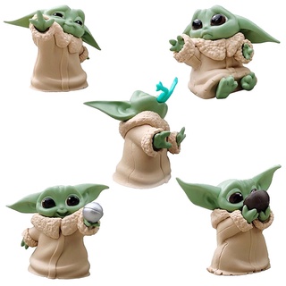 Coleção Yoda Baby Action Figure Star Wars Brinquedos Infantis 4 A 6 cm (1)