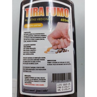 Tira Fumo Plantas Medicinais 485 ml
