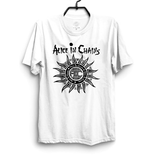 Camiseta Banda Grunge Rock Alice in chains 100% algodão (2)