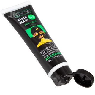 Máscara Facial Preta Black Matto Verde Xô Cravos 50g