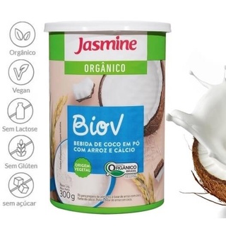 6 Leite De Arroz E Coco Em Pó Orgânico Biov Jasmine 300g (3)