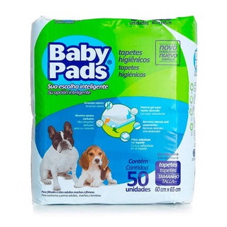 Tapete Higiênico Baby Pads Petix Para Cães - 50 Unidades