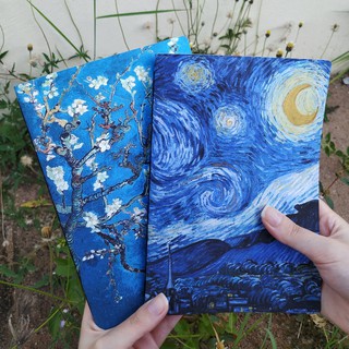 CADERNO / SKETCHBOOK Van Gogh A5 - Obras de Arte - ART para escrita bullet journal desenho planner