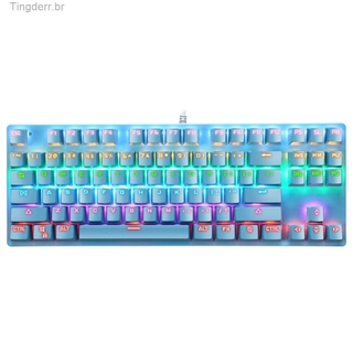 K550 Mechanical USB Keyboard Colorful LED Illuminated Backlit Gaming Keyboard (4)