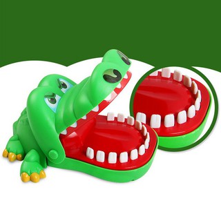 Crocodilo Grande Boca Dentista Mordida Jogo Dedo Brinquedo Divertido (2)