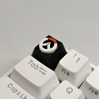 Keycap (tecla para teclado mecânico) personalizada - Logo Overwatch