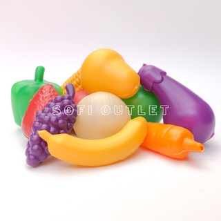 Kit Frutas e Legumes brinquedo infantil Cozinha