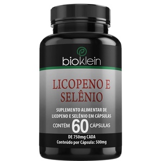Licopeno e Selênio - 60 Cápsulas - Bioklein