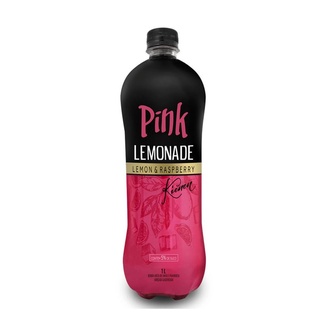 Refrigerante Pink Lemonade Kienen - Bebida mista gaseificada sabor Limão e Framboesa 1 litro