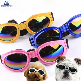 Dobrável Pet Óculos De Sol Do Cão Médio Grande Cão De Estimação Óculos Óculos De Proteção Uv À Prova D 'Água Cão