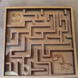 Jogo Labirinto / brinquedo madeira