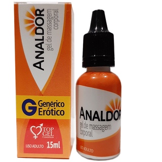 Analdor (Anestésico Anal Excitante) 15Ml - Top Gel Produtos Eróticos Sexy Shop