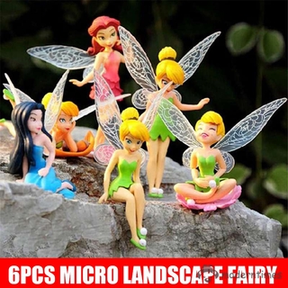 MT 6 Pçs/Conjunto Miniaturas De Jardim De Fadas/Ornamentos/Decoração/Artesanato/Micro Paisagem
