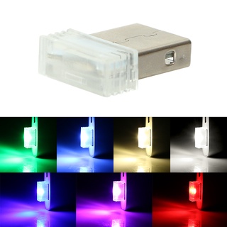 Mini Usb Lâmpada Decorativa De Emergência Para Carro Luzes Led Atmosfera / Lâmpada Universal Ambient Para Carro (1)