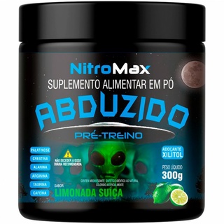 Pre Treino Abduzido - 300g - Máximo Rendimento Pré Workout - Nitromax