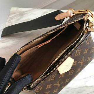 Clutch Bag Multi Pochette Louis Vuitton Three Piece Suite 100% Couro Canvas 3 Em 1 Premium Italiana (2)