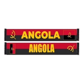 Faixa Cachecol Da Bandeira Da Angola