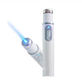 Xo94Itr Caneta Terapêutica De Claro Azul Para Varizes / Terapia Laser Rugas / Acne