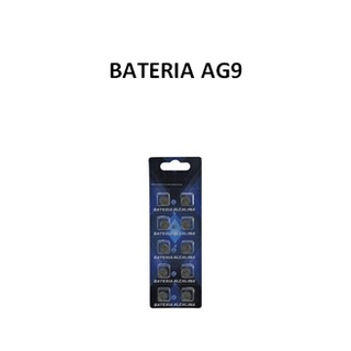 Bateria Alcalina Ag9 / Lr936 1.5v baterias Cartela Com 10 Unidades