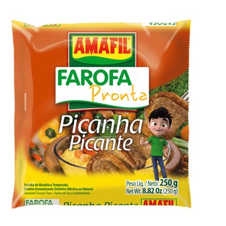 Farofa Pronta Picanha Picante AMAFIL