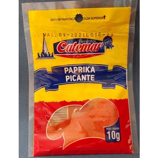 Páprica Picante - Condimento Paprika - 10 gramas - Catemar