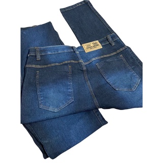 Calças Masculina jovem adulto jeans 38 40 42 44 46 modelo reta (4)