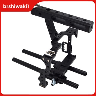 Brshiwaki1 Kit De Gaiola De Vídeo De Câmera Com Alça Para Sony A7 A7R A7S Ii A6300 A6000