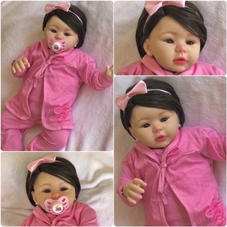 Bebê Reborn boneca menina recém nascida promoção (1)