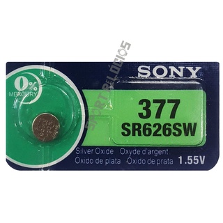 Bateria Sony 377 SR 626SW Bateria para Relógio 01 Unidade