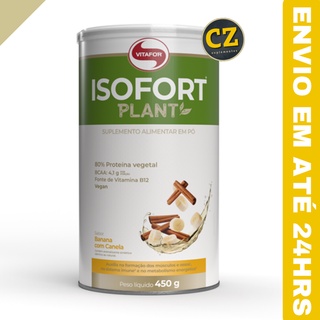 Isofort Plant Proteína Vegetal 450g - Vitafor (1)
