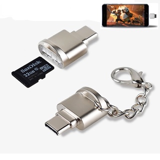 Usb Portátil 3.1 Tipo C Leitor De Cartão USB-C Tf Micro Sd Otg Adaptador Tipo-c Leitor De Cartão De Memória Para Samsung Macbook Huawei Letv (1)