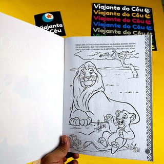 Livro Ler E Colorir Rei Leão (3)