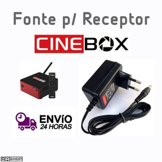 Fonte 12V 2A de Receptor Cinebox (todos os modelos)