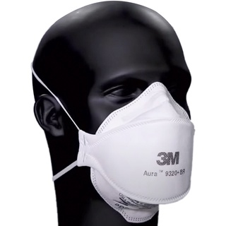 Máscara Respirador Aura 9320 PFF2 N95 3M Sem Válvula Inmetro