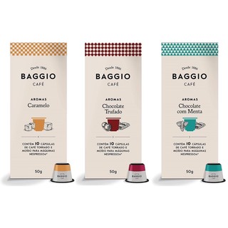 Café BAGGIO Caixa 10 Cápsulas p/ Nespresso - Espresso e Aromas (1)