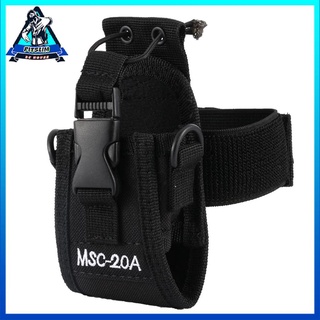 [Fitslim] Adjustable Nylon Interphone Sheath Armband Tactical Bag Arm Band Armlet
