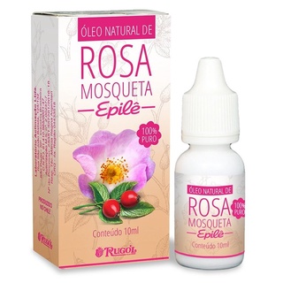 Óleo de Rosa Mosqueta 100% Puro 10ml - Tira Manchas e Estrias (Rosto e Corpo) RUGOL