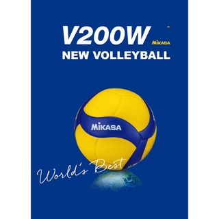 Mikasa V200W Bola De Voleibol PU Flexível Para Competição Olímpicas Tamanho 5 (3)