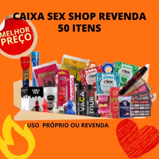 Kit Sex Shop 50 Produtos Eróticos para Adultos