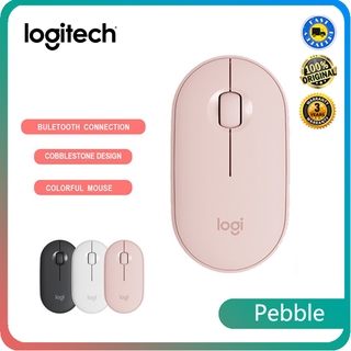 Mouse Sem Fio Bluetooth Silencioso Logitech Pebble 1000dpi Mouse Óptico De Rastreamento De Alta Definição
