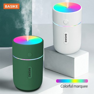 Basike-JSQ06 Air Humidifier 220ml Ultrasonic Aroma Essential Oil Diffuser Mini USB Cool Mist Maker Aromatherapy with Colorful Light Car Home (1)