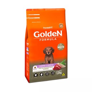 Ração Golden Fórmula Mini Bits Para Cachorro Filhote de Raça Pequena 1 kg (A granel ) (1)