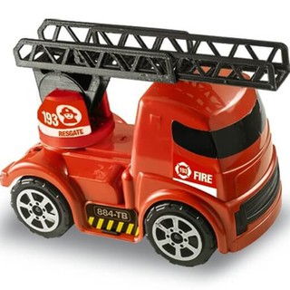 Caminhão Com Escada De Bombeiro Brinquedo Infantil Altimar (1)