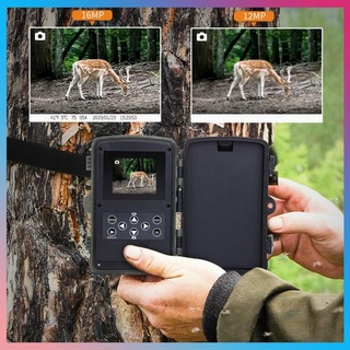 Flash Sale Câmera de caça câmeras de trilha selvagem HC801A 16MP 1080P IP65 armadilha fotográfica câmeras de vigilância de animais selvagens rastreamento de batedores