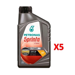 5 Petronas Sprinta 10w30 Sl Semi Sintético F500 4t Jaso Ma2 1l