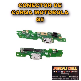 CONECTOR MOTOROLA G5/ PLACA MOTO G5